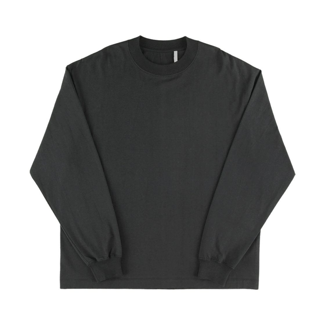 캡틴 선샤인 수빈 수피마 튜브 롱슬리브 티셔츠 헤비 잉크 블랙(Kaptain Sunshine Suvin Supima Tube L/S T-Shirt Heavy Ink Black)