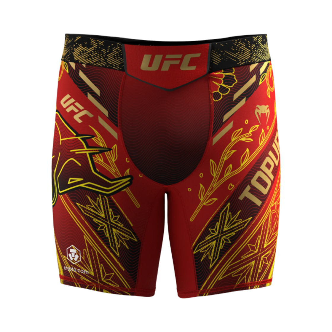 베넘 UFC 언라이벌 일리야 토푸리아 발리투도 쇼츠 레드(Venum UFC Unrivaled Ilia Topuria Vale Tudo Shorts Red)
