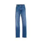 (W) Miu Miu 5-pocket denim jeans Navy