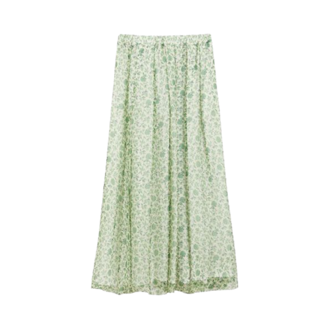 (W) 위켄드 막스마라 마르카 실크 스커트 그린((W) Weekend Max Mara Marca Silk Skirt Green)