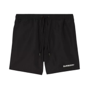Burberry Logo Detail Swim Shorts Black