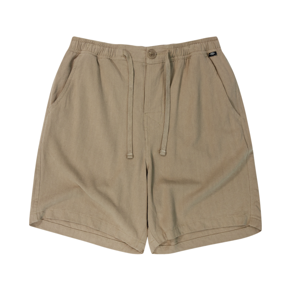 Salkin Linen Walkshorts Taupe Flatwave in Seoul Salkin Linen Walkshorts Taupe