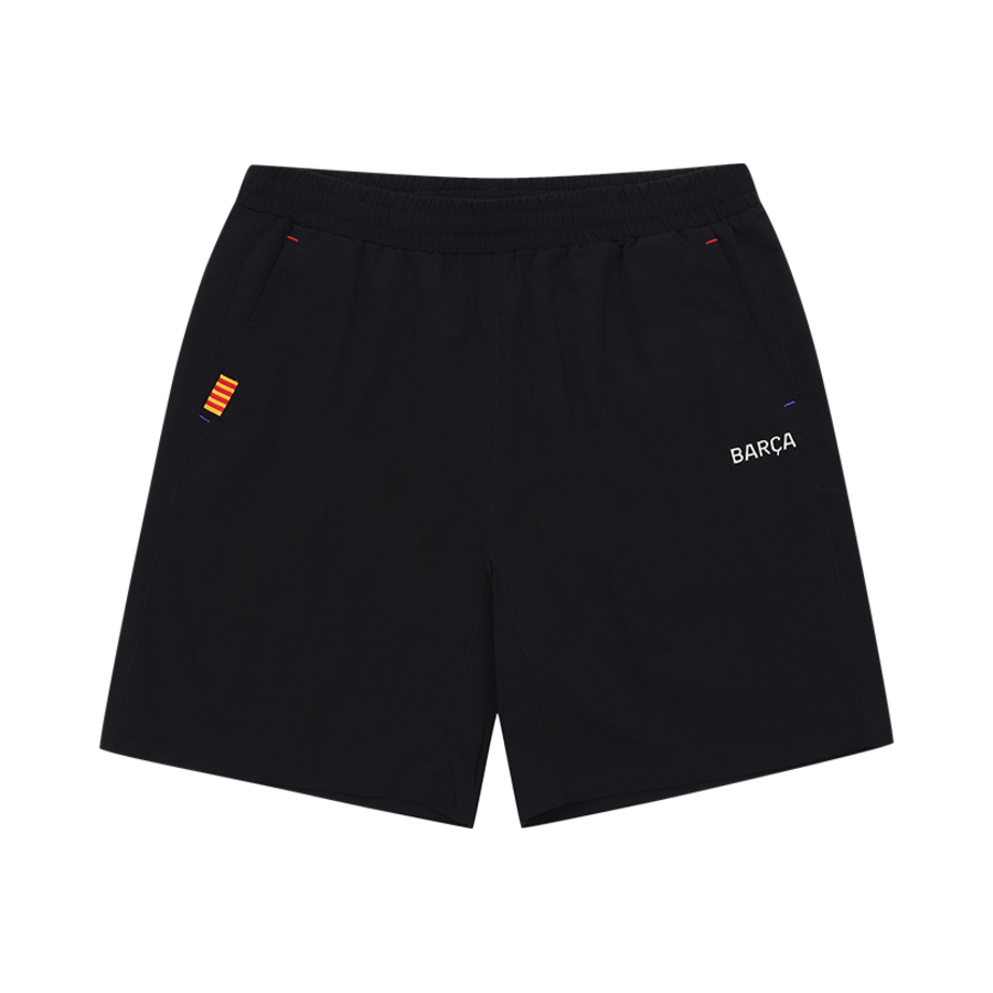 FC 바르셀로나 클래식 4.5부 팬츠 블랙