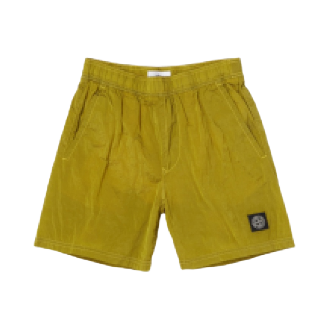스톤 아일랜드 B0943 나일론 메탈 스위밍 트렁크 옐로우 - 23SS