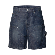 Louis Vuitton Denim Workwear Shorts Indigo