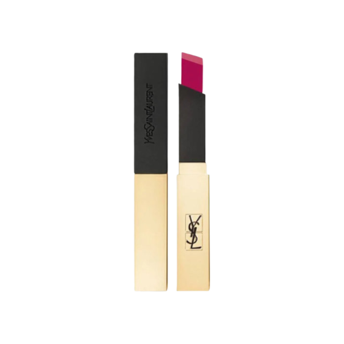 입생로랑 루쥬 쀠르 꾸뛰르 더 슬림 매트 립스틱 8 콩트라리 푸시아(Yves Saint Laurent Rouge Pur Couture The Slim Matte Lipstick 8 Contray Fuchsia) - 1
