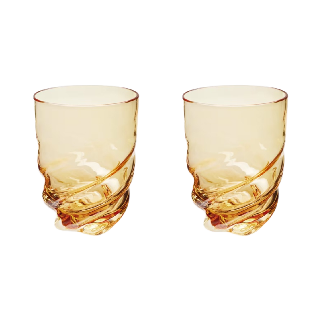 루이비통 트위스트 글래스 앰버 (2개 세트)(Louis Vuitton Twist Glasses Amber (Set of 2))