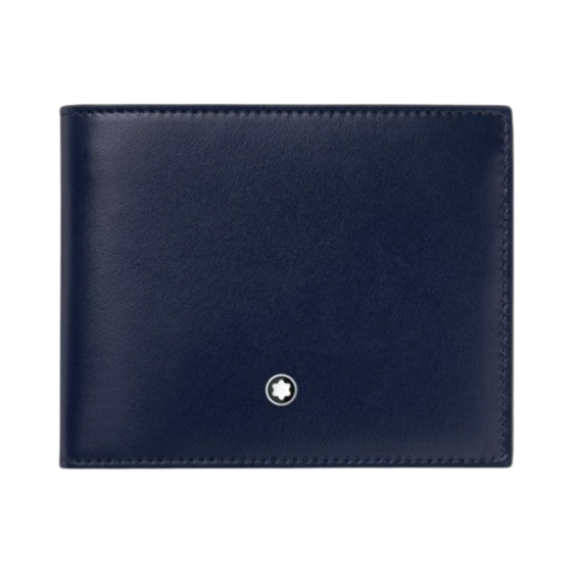 131692 Montblanc Meisterstuck Wallet 6cc Ink Blue