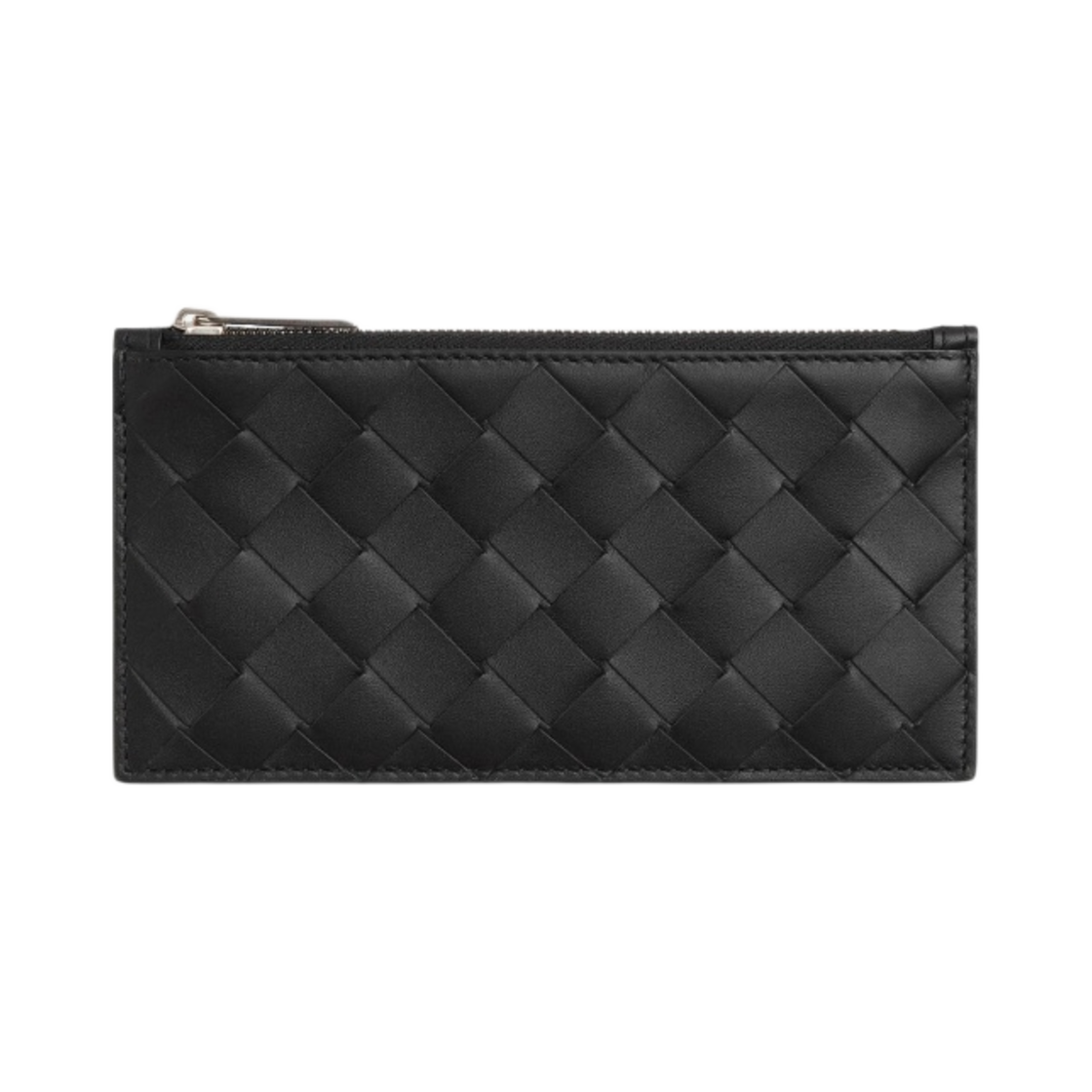 729543VCPQ38803 Bottega Veneta Long Zipped Card Case Black