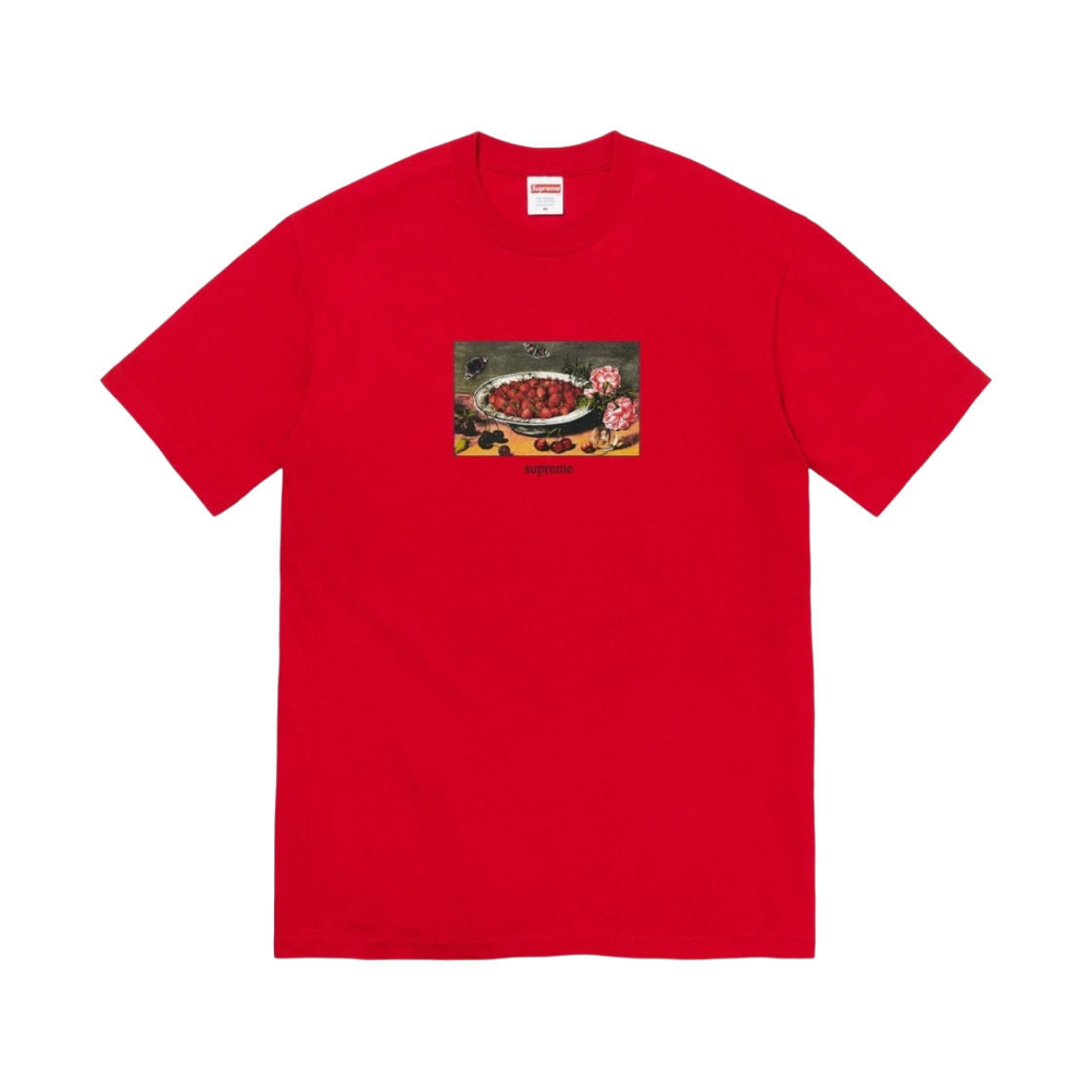 슈프림 스트로베리 티셔츠 레드 - 23SS(Supreme Strawberries T-Shirt Red - 23SS) - 1