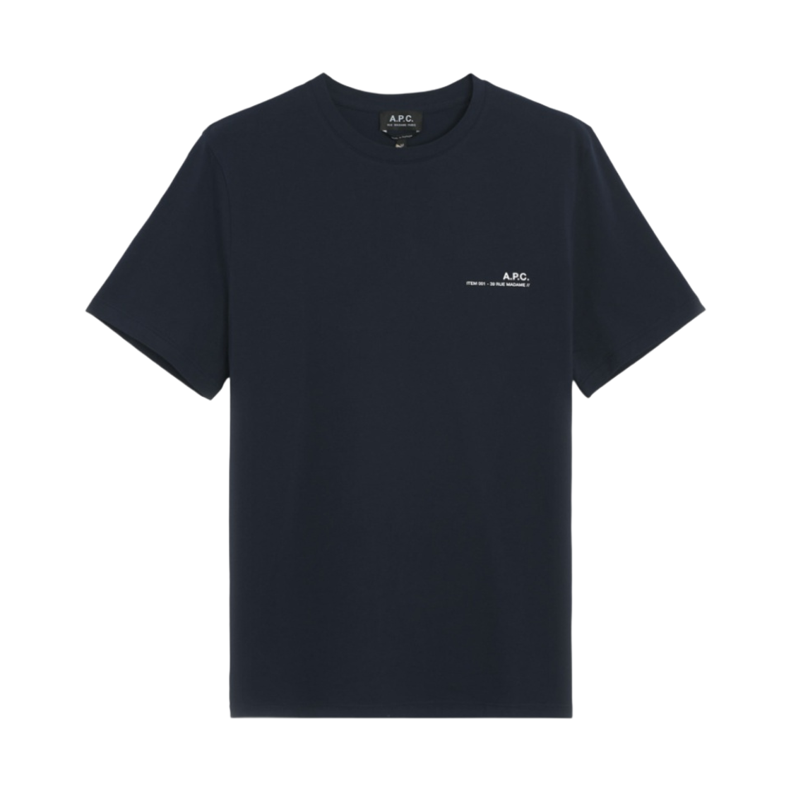 아페쎄 아이템 티셔츠 다크 네이비(A.P.C. Item T-Shirt Dark Navy)