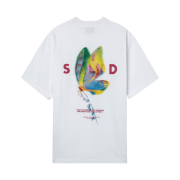 Solid Homme Butterfly Graphic T-Shirt White - 23SS