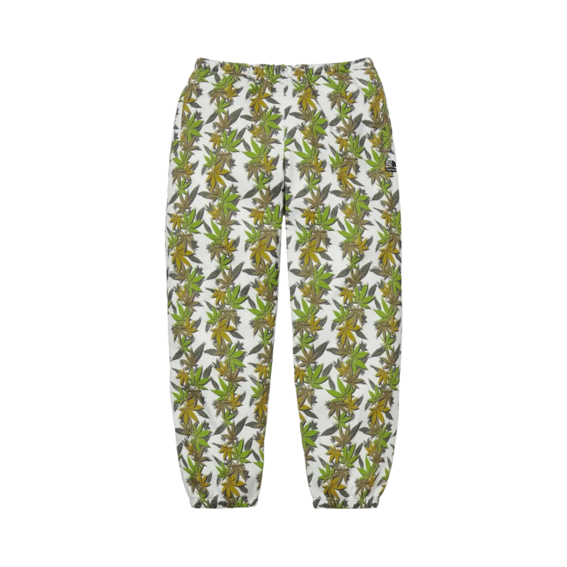 슈프림 x 노스페이스 리프 스웨트팬츠 화이트 - 23FW