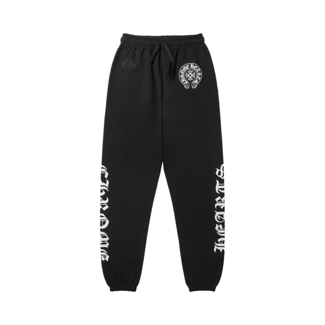 크롬하츠 홀스슈 퍽 유 로고 스웨트팬츠 블랙(Chrome Hearts Horseshoe Fuck you Logo Sweatpants Black)