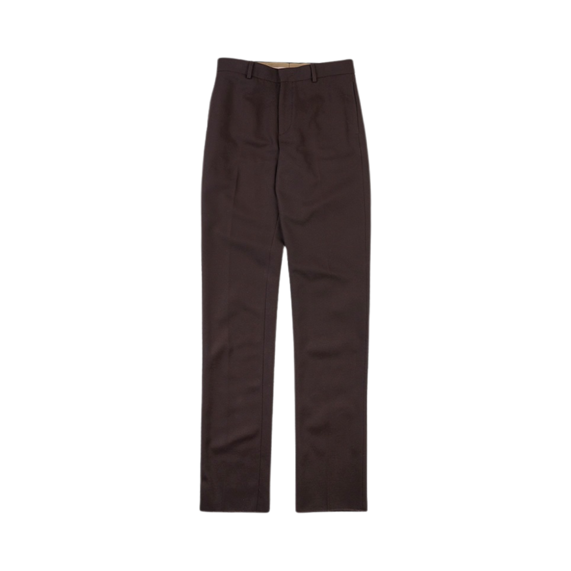 FAM8731-H337 Loro Piana Merse Oxford Tailored Pants Coffee