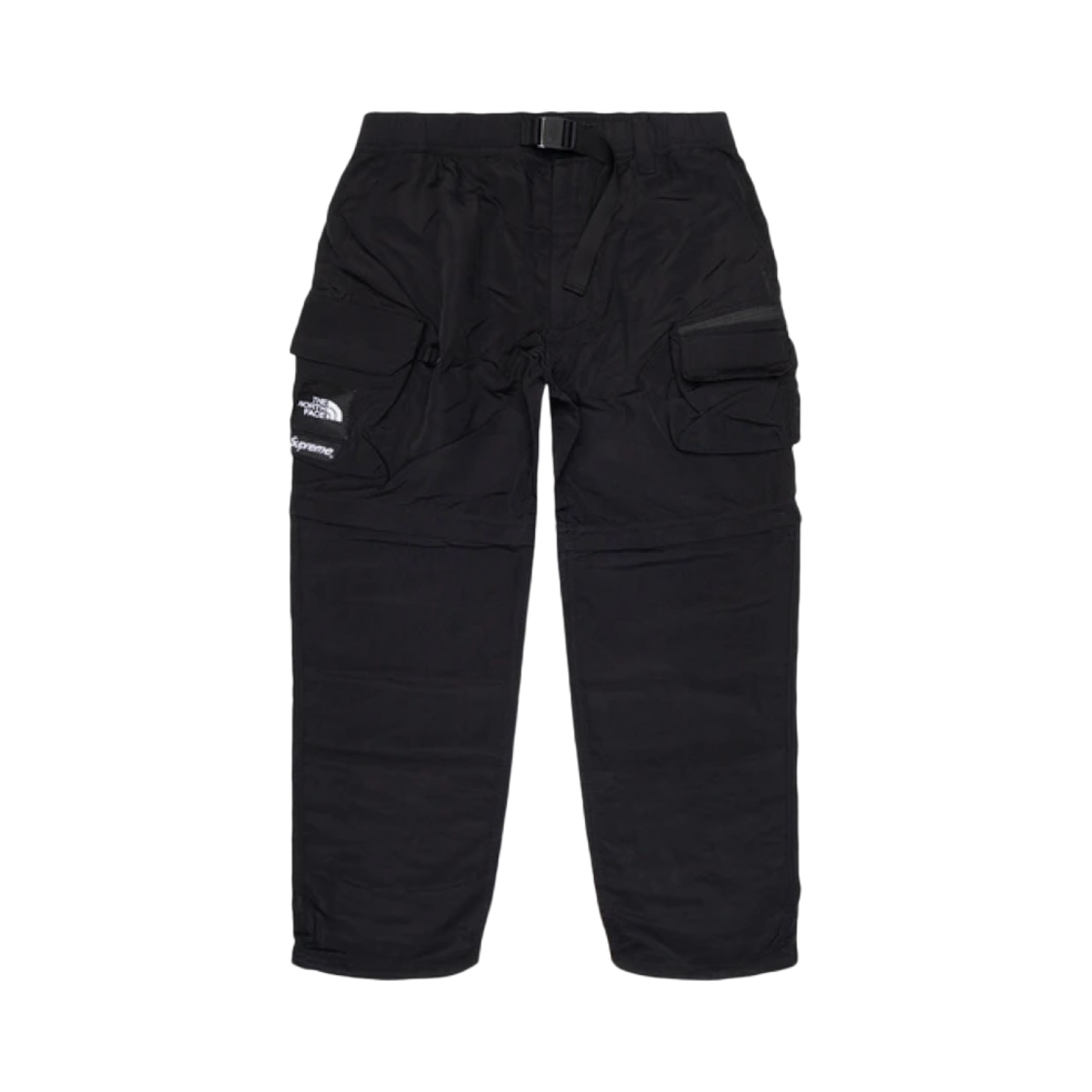 슈프림 x 노스페이스 벨티드 카고 팬츠 블랙 - 20SS
