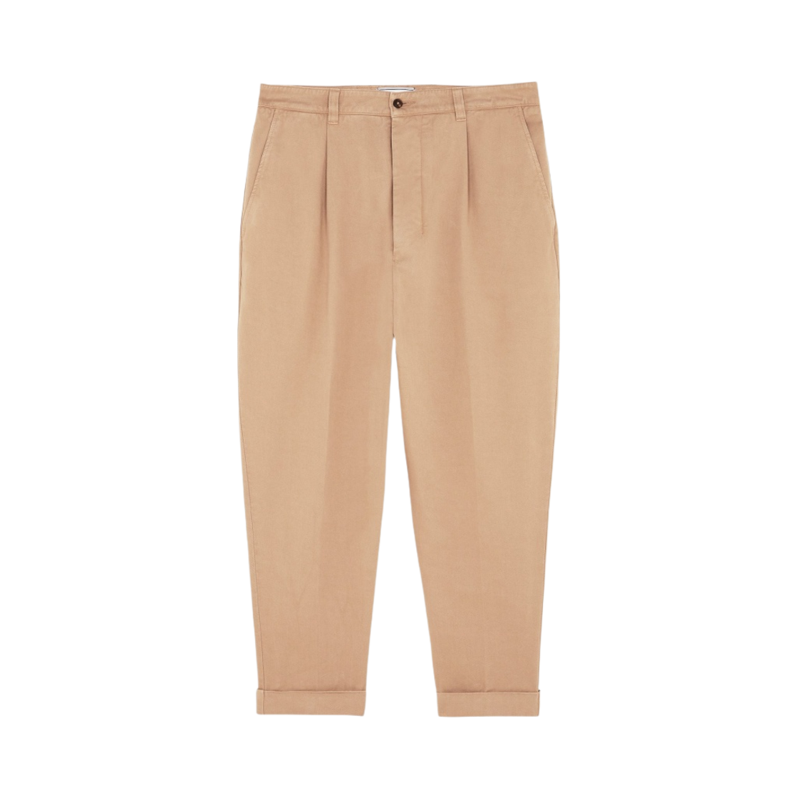 E21HT617-248-250 AMI Oversized Carrot Pants Beige