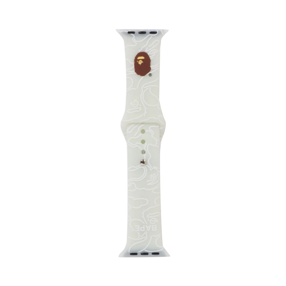 베이프 네온 카모 워치 밴드 화이트(BAPE Neon Camo Watch Band White)