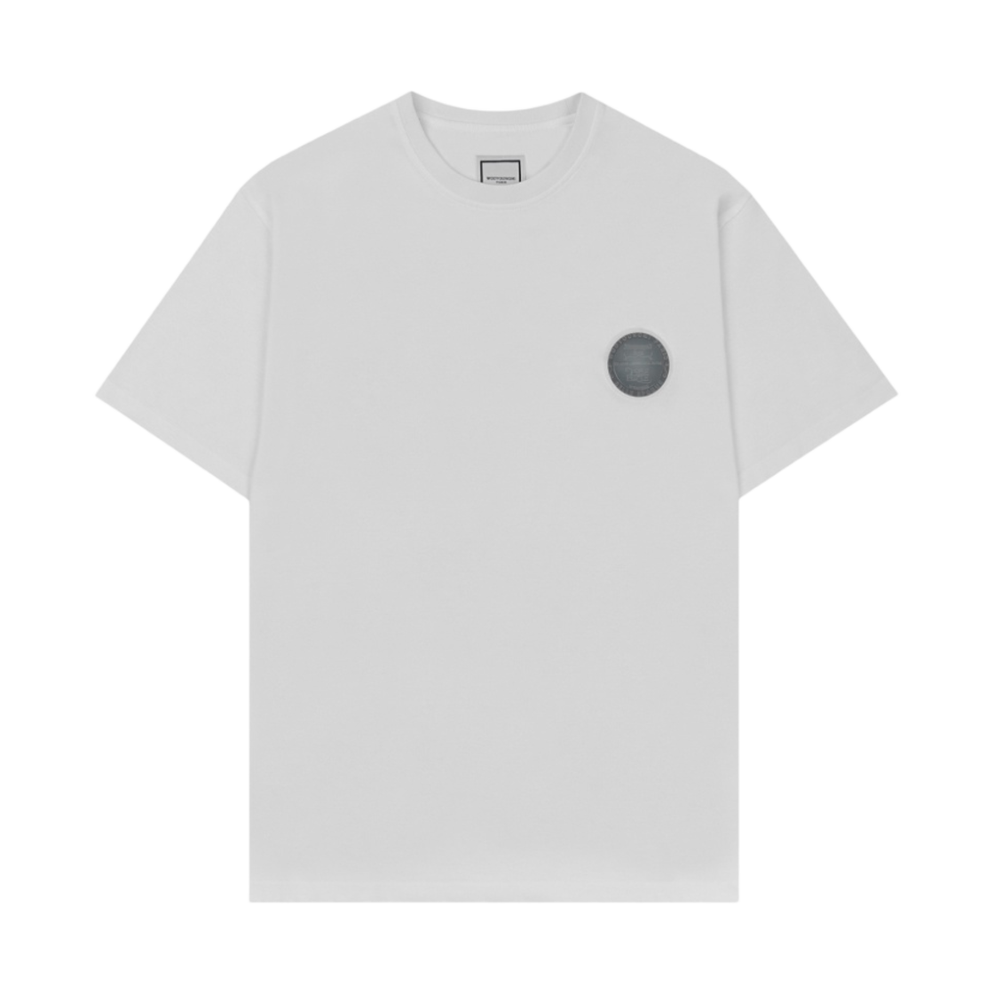우영미 백로고 그래픽 티셔츠 화이트 - 22SS(Wooyoungmi Back Logo Graphic T-Shirt White - 22SS) - 2