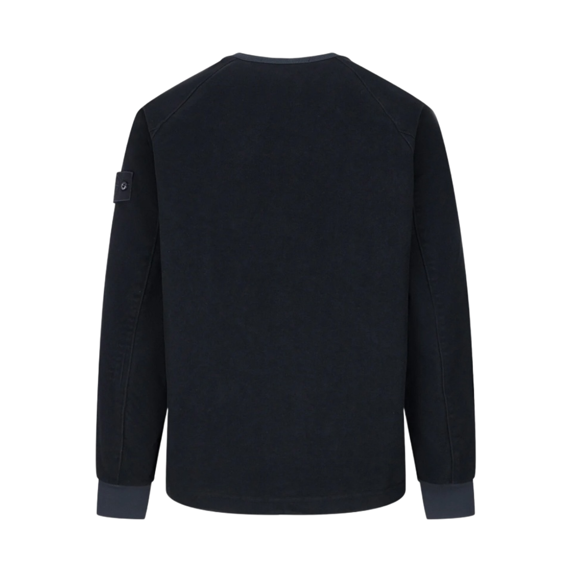 스톤 아일랜드 618F3 고스트 피스 코튼 나일론 몰스킨 TC 스웨트셔츠 네이비 블루 - 21FW(Stone Island 618F3 Ghost Piece Cotton Nylon Moleskin-TC Sweatshirt Navy Blue - 21FW) - 2