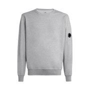C.P. Company Light Fleece Sweatshirt Grey Melange - 23FW