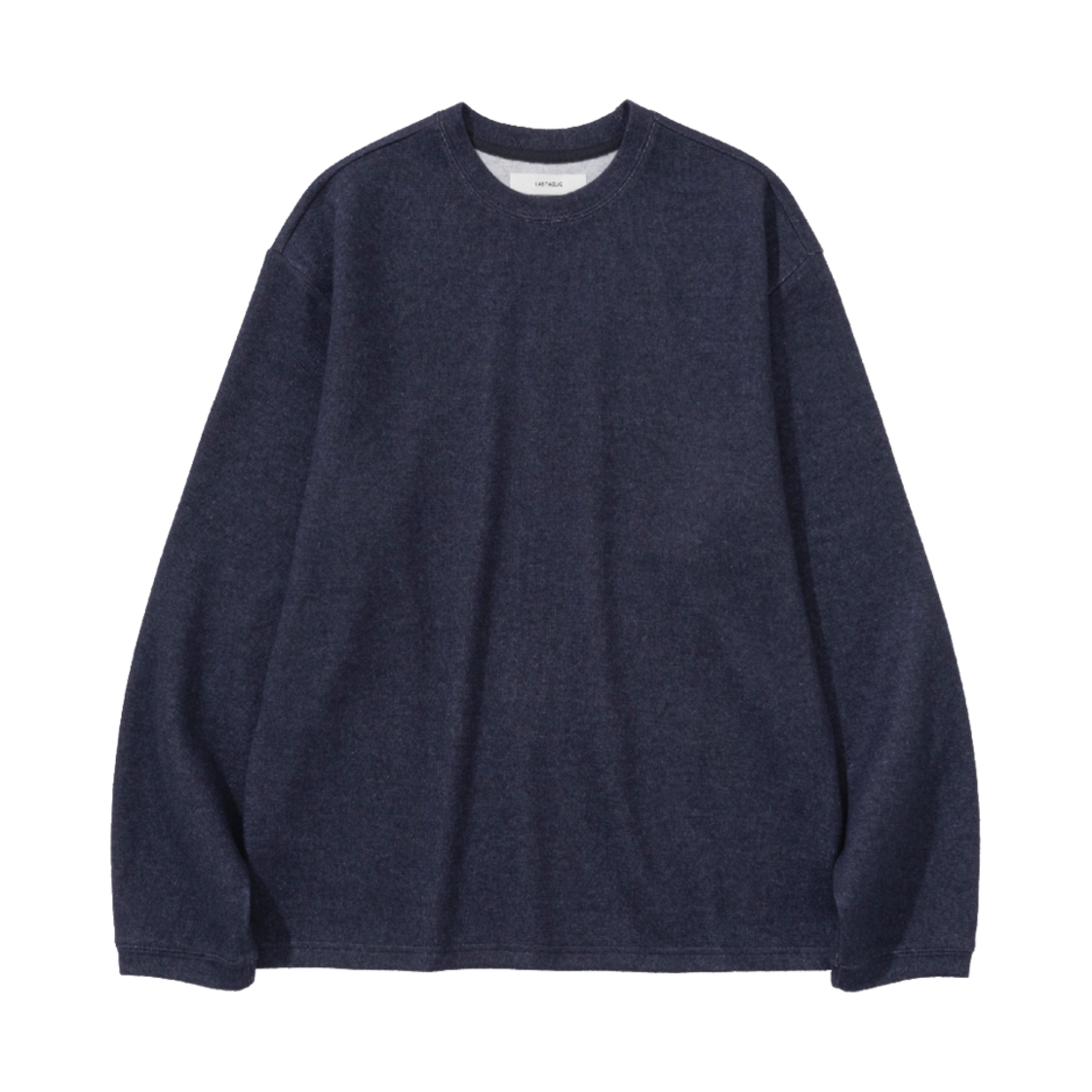 랩트웰브 에센셜 니티드 티셔츠 네이비(LAB TWELVE Essential Knitted T-shirt Navy)