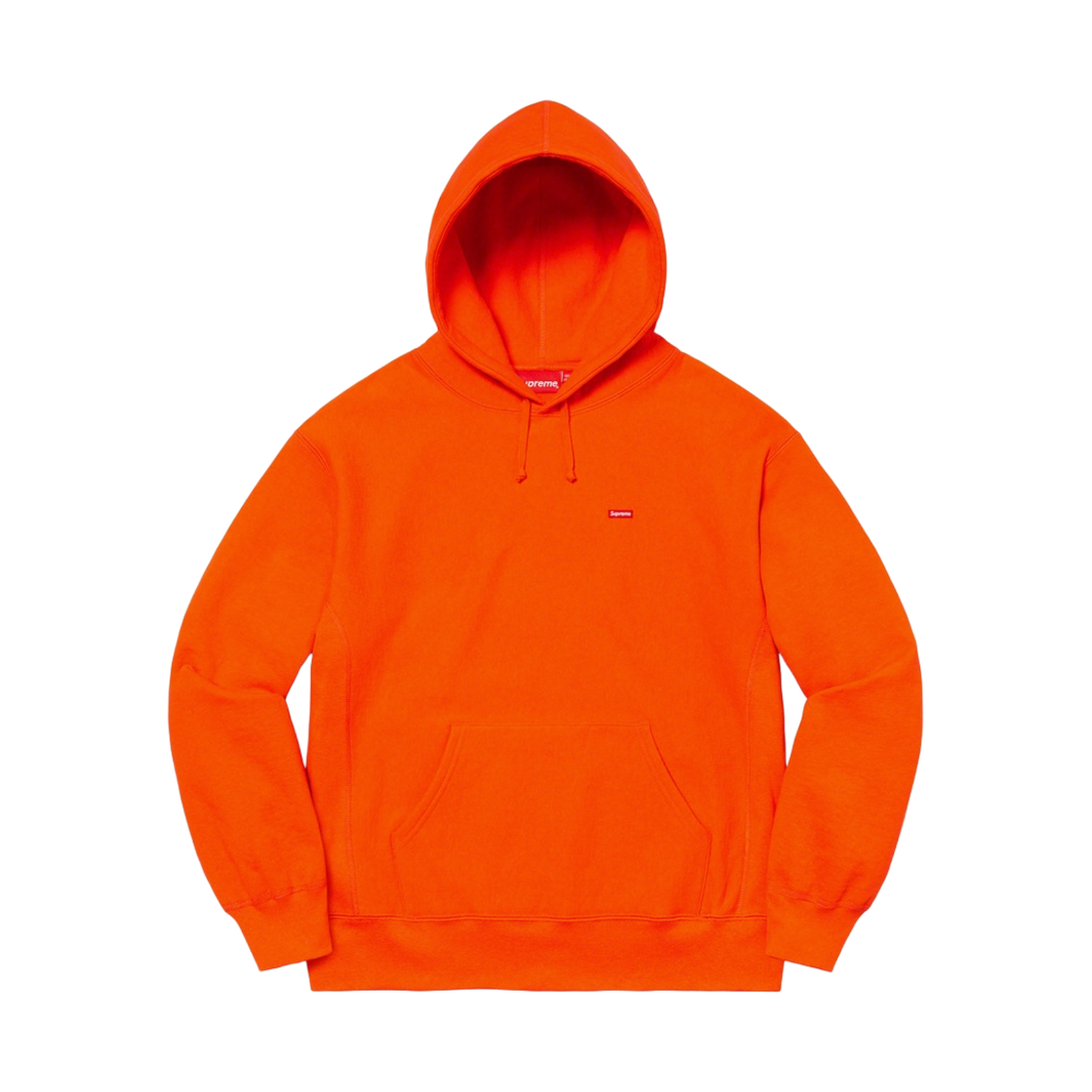 - Supreme Small Box Hooded Sweatshirt Orange - 21FW