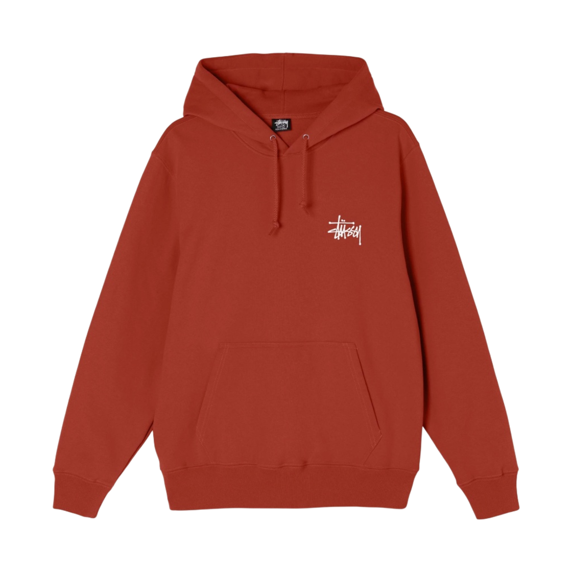 스투시 베이직 스투시 후드 브릭 2021(Stussy Basic Stussy Hoodie Brick 2021) - 2