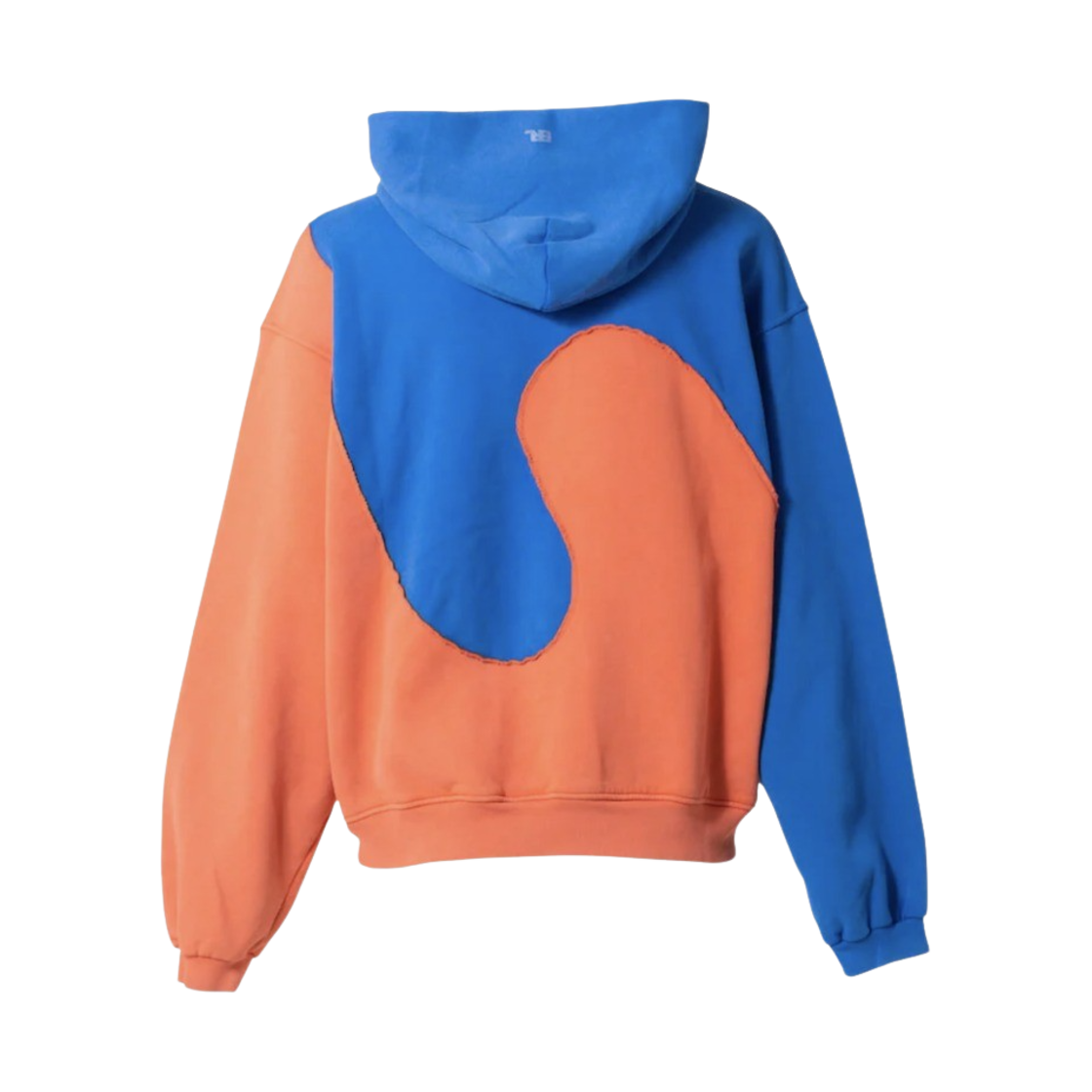 ERL 스월 플리스 후드 블루 오렌지(ERL Swirl Fleece Hoodie Blue Orange) - 2