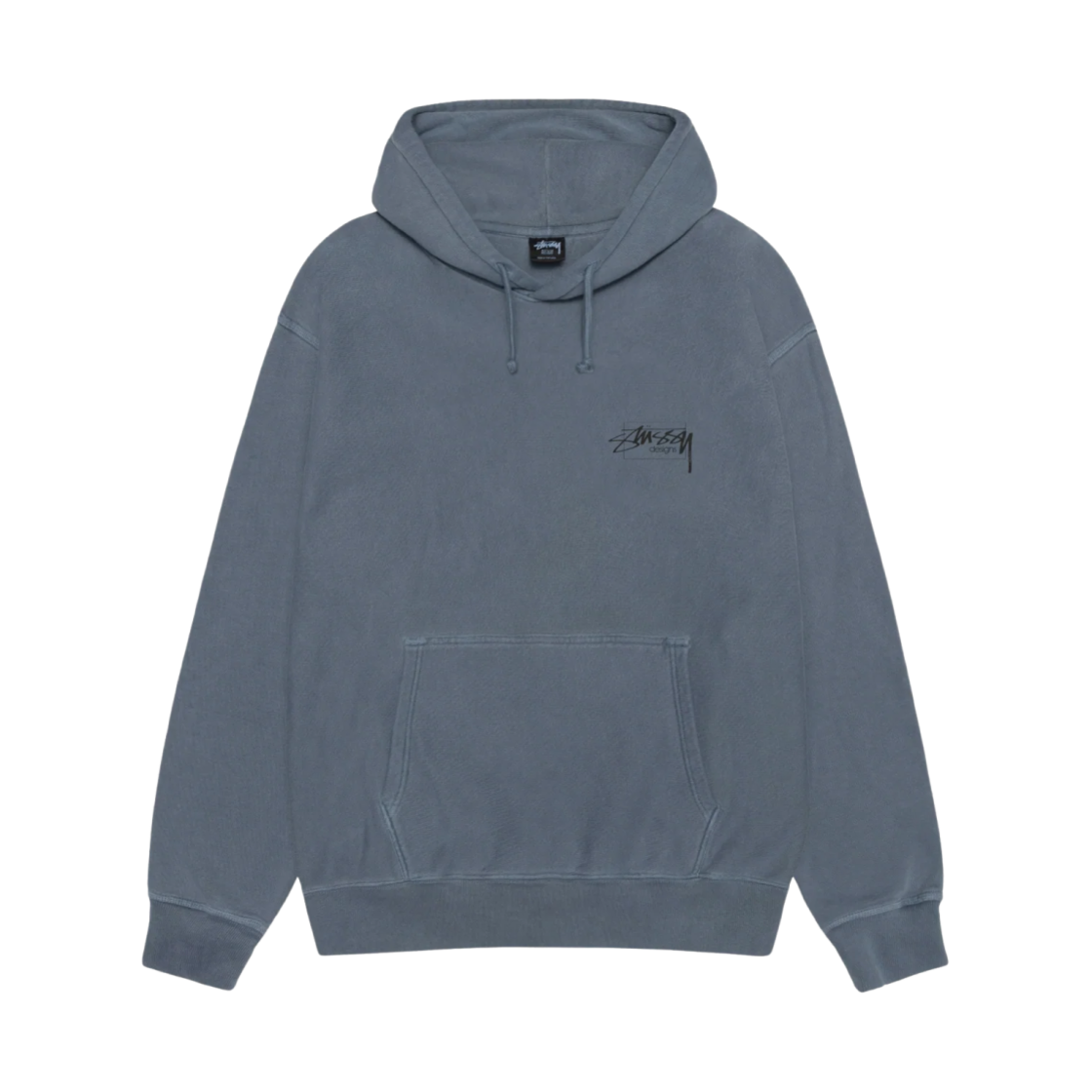 1925079 Stussy Modern Age Hoodie Pigment Dyed Navy