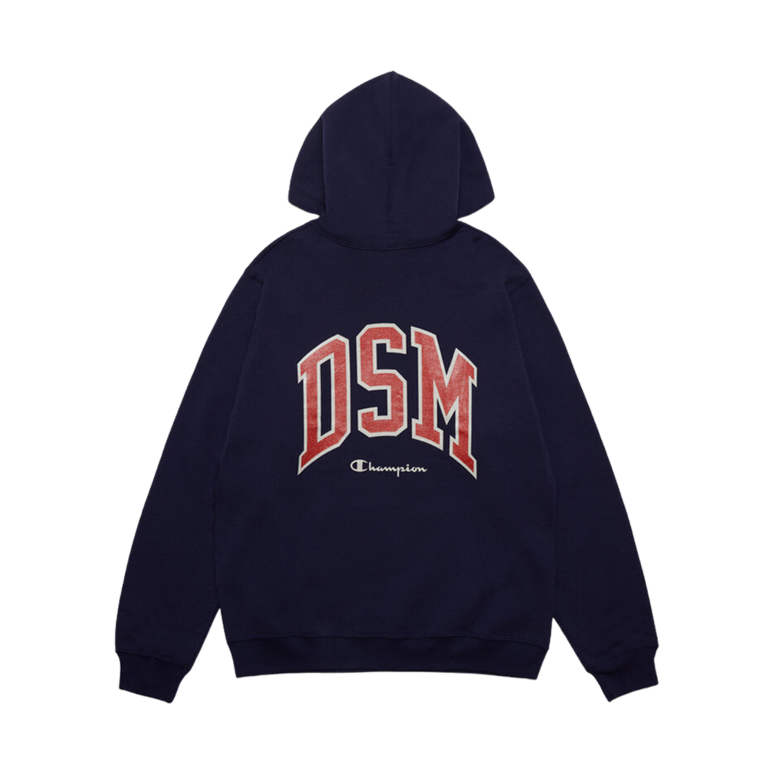 챔피온 x DSMG 후드 스웨트셔츠 네이비(Champion x DSMG Hooded Sweatshirt Navy)