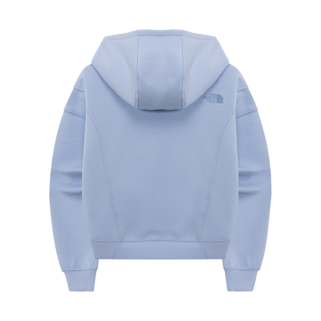 (W) 노스페이스 화이트 라벨 스무브 후드 풀오버 파우더 블루((W) The North face White Label Smoove Hoodie Pullover Powder Blue) - 2