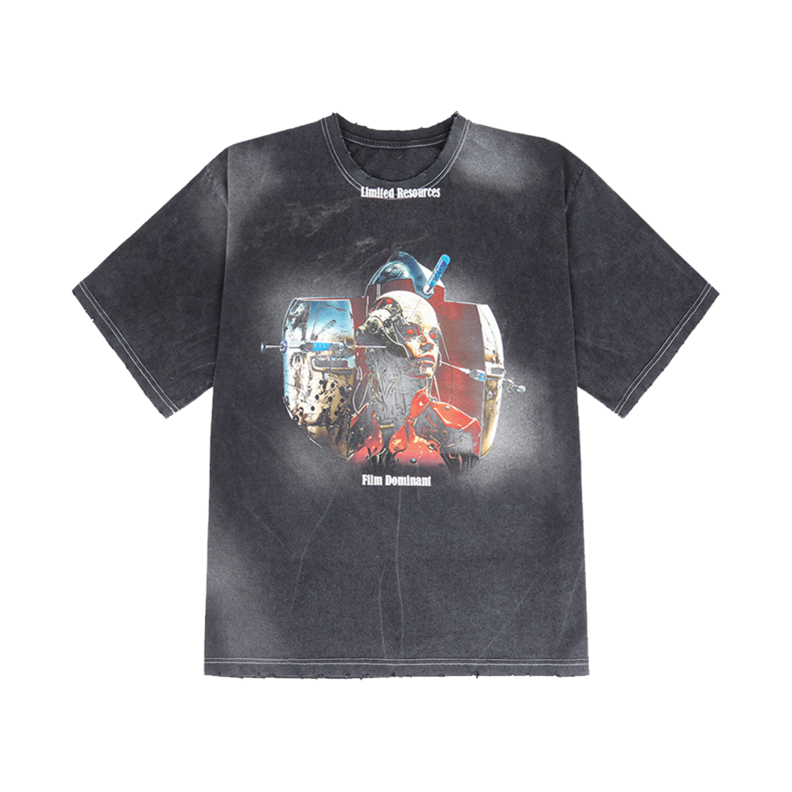 도미넌트 필름 워싱 티셔츠
