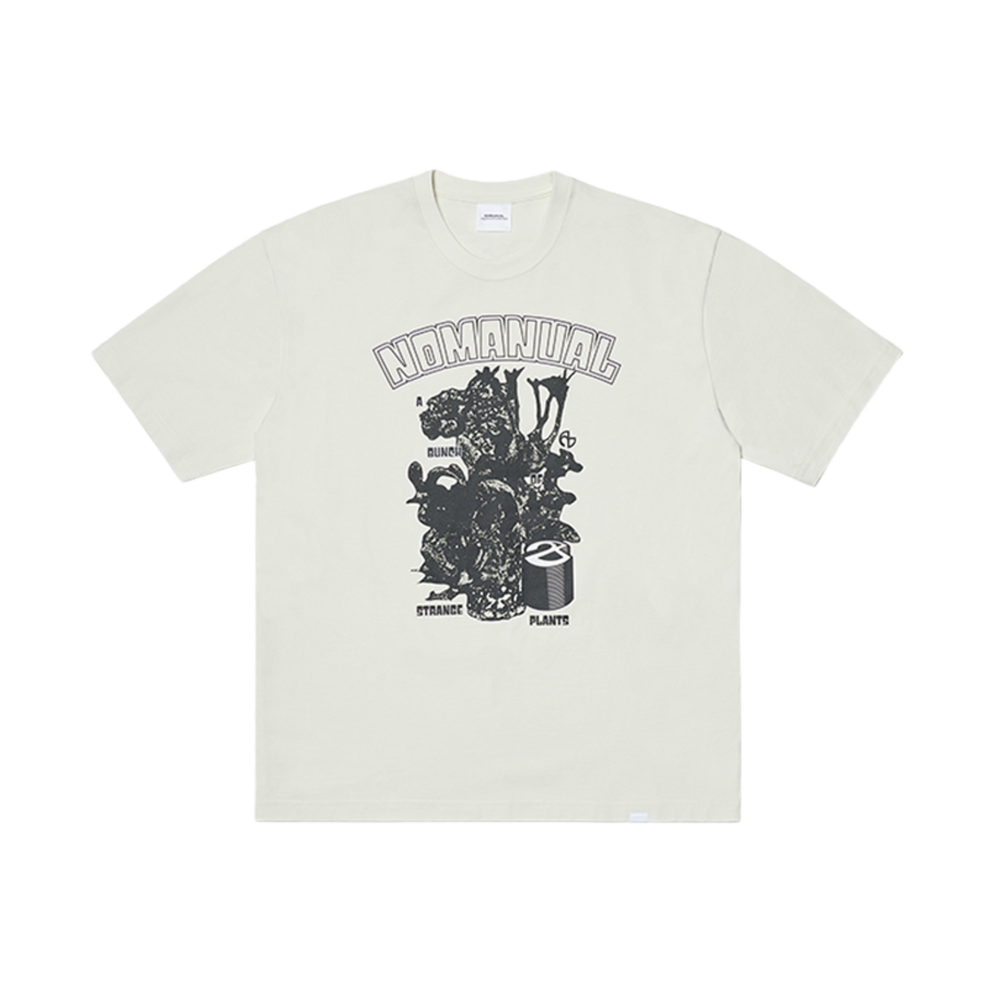 노매뉴얼 S.P 티셔츠 크림(NOMANUAL S.P T-Shirt Cream) - 1