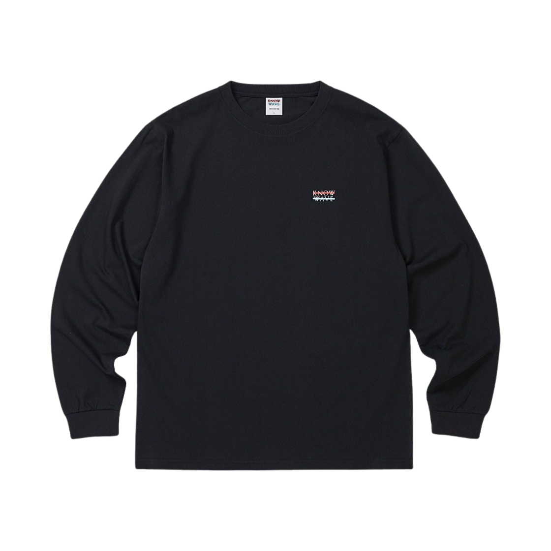 KNT004mBK Knowwave Long Sleeve T-Shirts Black