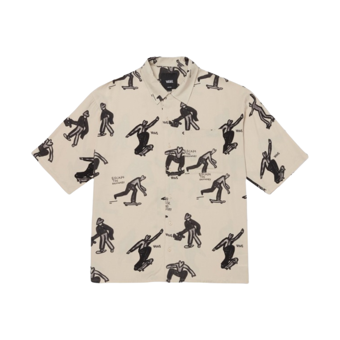 반스 x 볼린 숏슬리브 셔츠 샌드(Vans x Bolin Short Sleeve Shirt Sand)