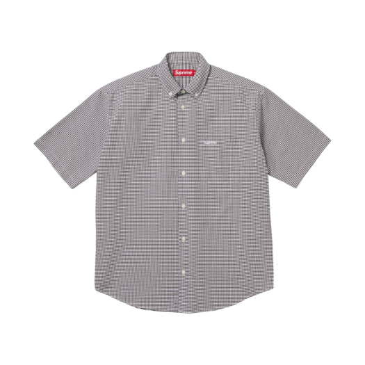 Supreme Loose Fit S/S Oxford Shirt Gingham - 24SS