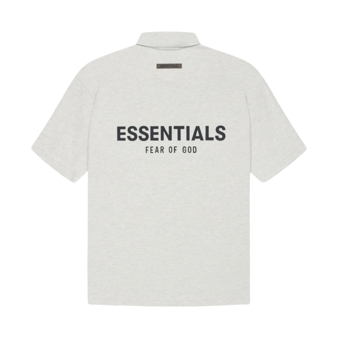 에센셜 숏슬리브 폴로 오트밀 - 21SS