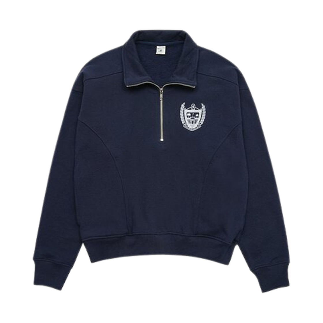 스포티 앤 리치 버버리 힐스 쿼터 집 네이비(Sporty & Rich Berverly Hills Quarter Zip Navy)