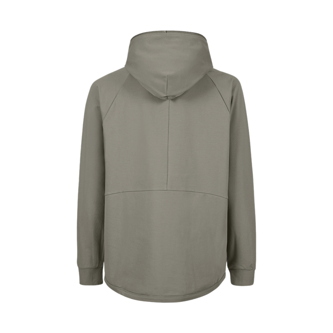 C.P. 컴퍼니 메트로폴리스 시리즈 스트레치 플리스 풀 지퍼 후드 실버 세이지 브라운 - 23FW(C.P. Company Metropolis Series Stretch Fleece Full Zipped Hoodie Silver Sage Brown - 23FW) - 3