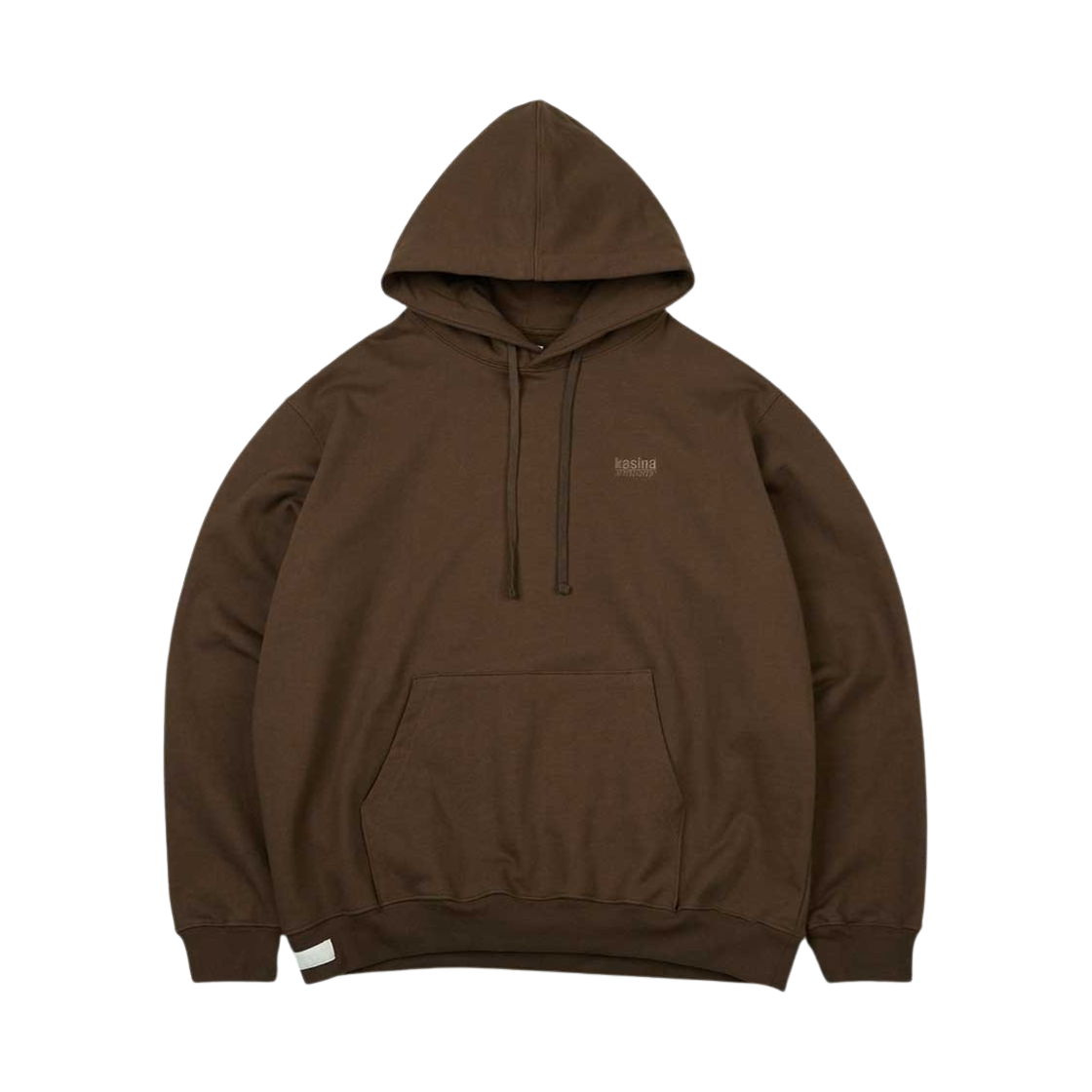 카시나 어센틱 로고 후드 브라운(Kasina Authentic Logo Hoodie Brown)