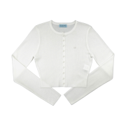 (W) Pale Jade 2024 Rayon Summer Cardigan Ivory
