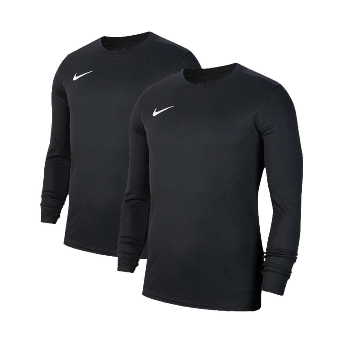 BV6706-010 Nike Park 7 Long Sleeve Top Black (Bundle of 2)