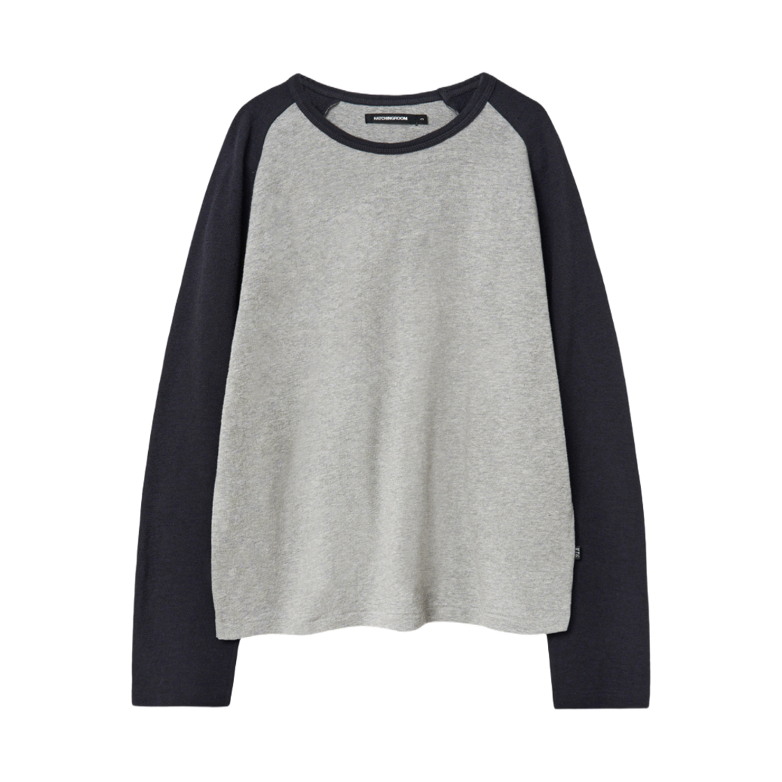 - Hatchingroom Raglan T-Shirt Blue Charcoal M.Grey