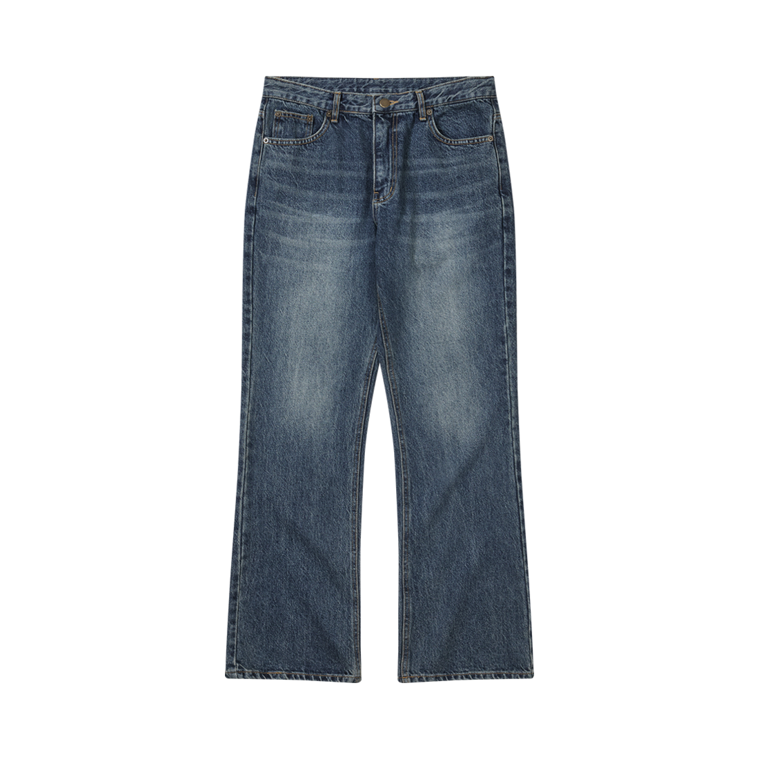 아모우 에센셜 플레어 데님 팬츠(AMOU Essential Flared Denim Pants)