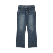 AMOU Essential Flared Denim Pants