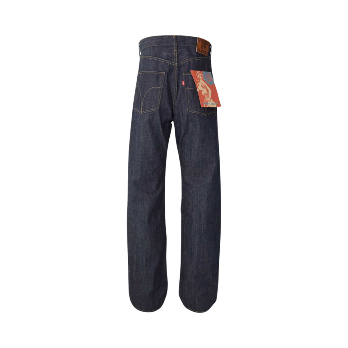 히스테릭 글래머 60's XX 스트레이트 데님 팬츠 인디고 블루(Hysteric Glamour 60's XX Straight Denim Pants Indigo Blue) - 2