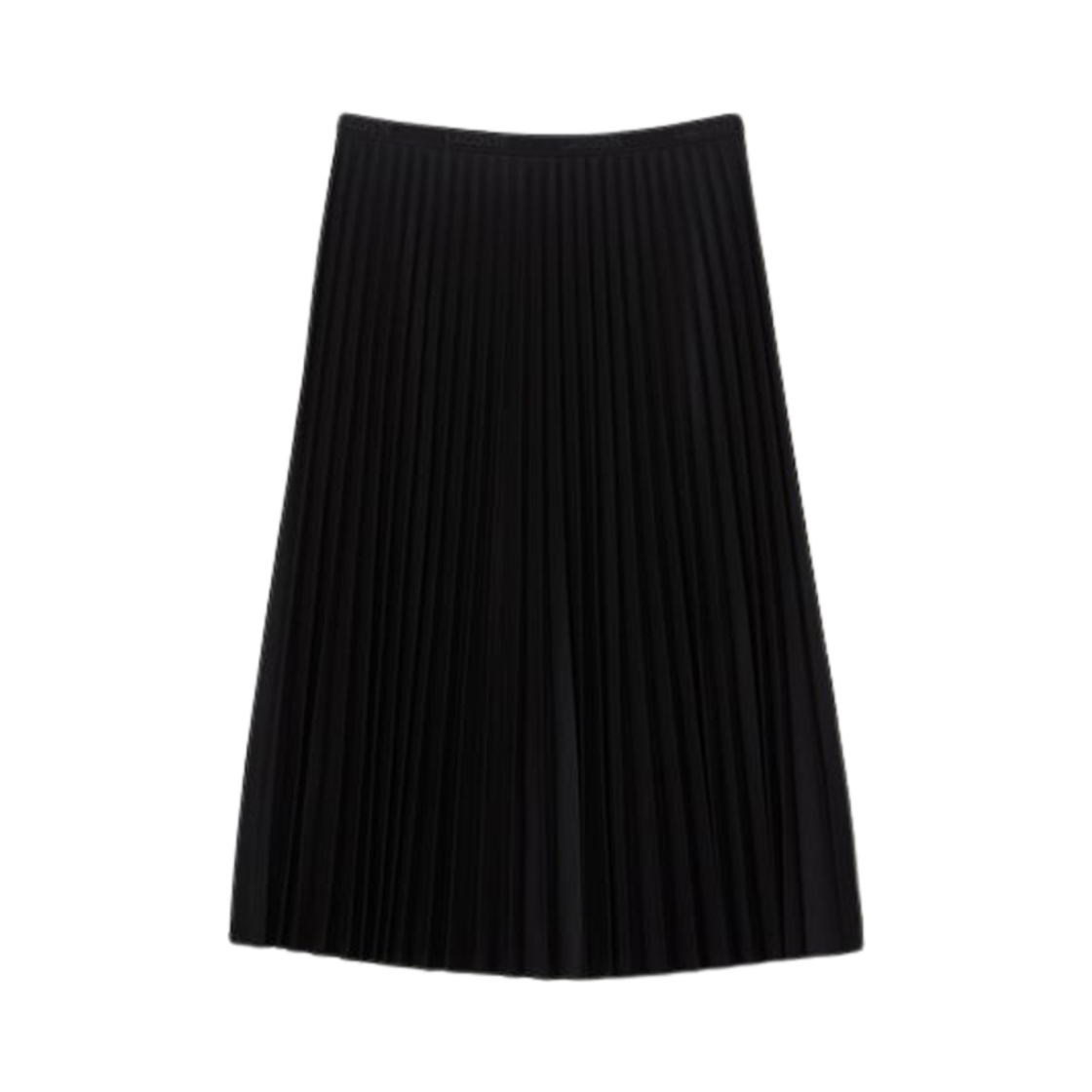 (W) 라코스테 피케라이크 롱 플리츠 스커트 다크 그린((W) Lacoste Piquelike Long Pleats Skirt Dark Green) - 1