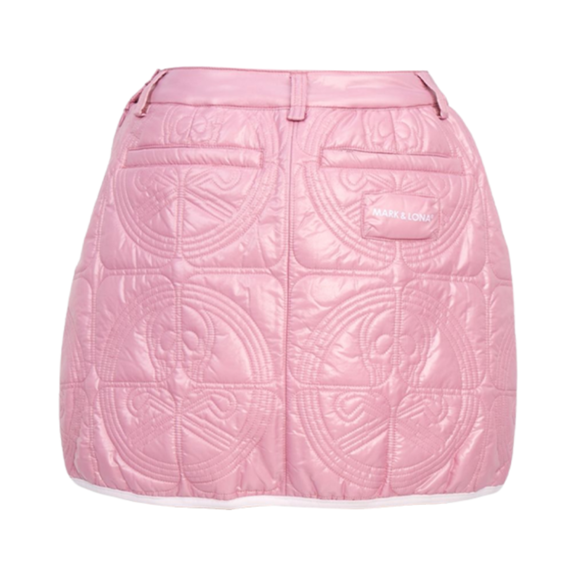 (W) 마크 앤 로나 버브 퀼티드 패딩 미니 스커트 핑크((W) Mark & Lona Verve Quilted Padding Mini Skirt Pink) - 2