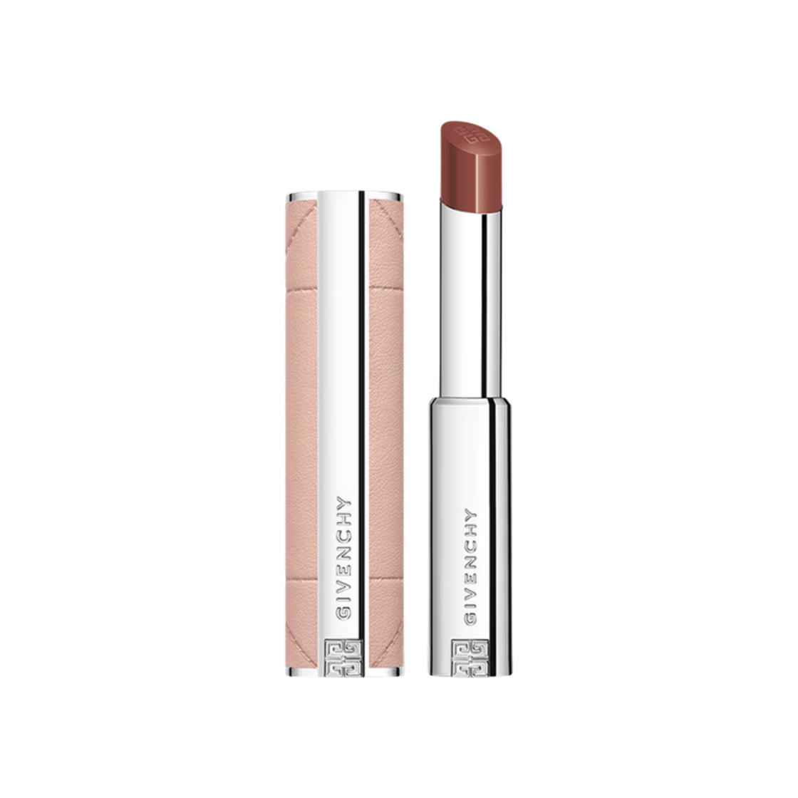 - Givenchy Rose Perfecto Shine Serum Lipstick 501 Spicy Brown